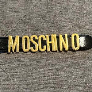 Vintage Moschino belt 90s Y2K